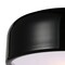 Cwi Lighting Campton 2 Light Drum Shade Flush Mount With Black Finish 9688C14-2-171 - alternate 6